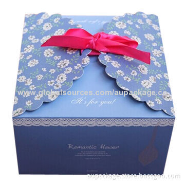 Gift Box/Snap Tether Folding Box, Variety of Exquisite Designs, Any Colors Available